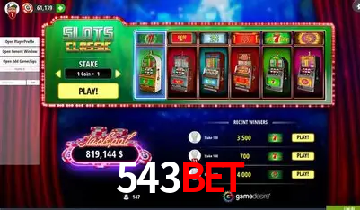Descubra o Mundo do Cassino Online com 543BET