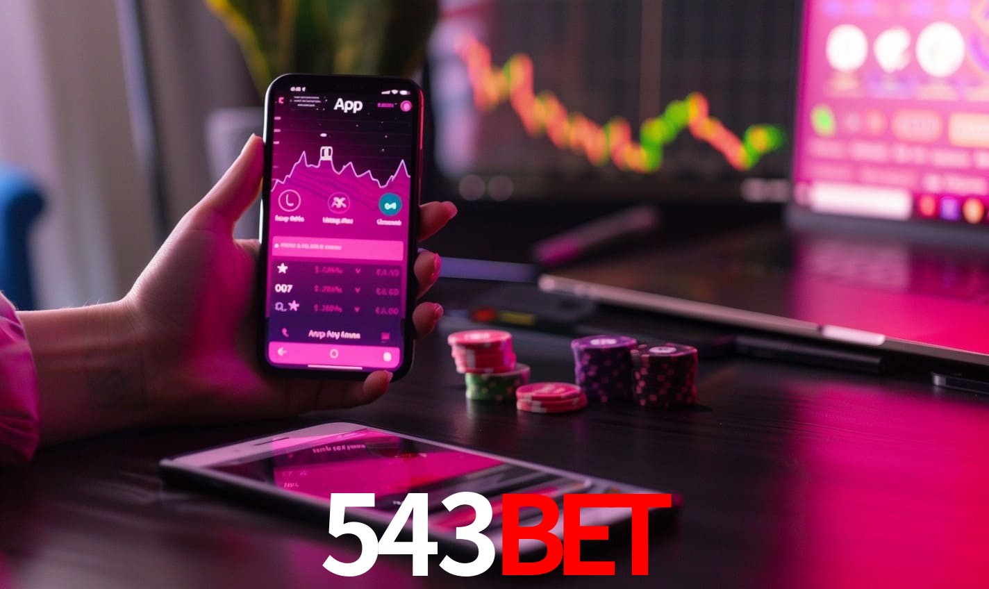 Comparação APP mobile vs versão web da 543BET